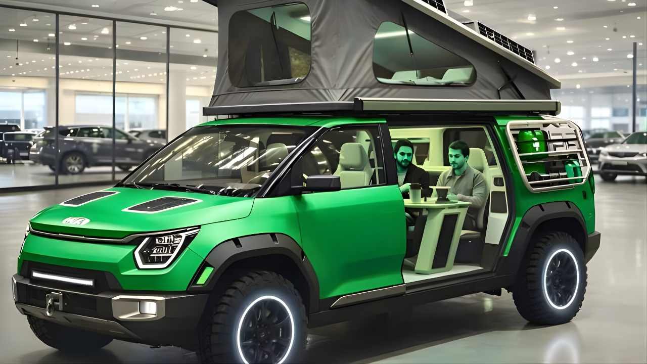 2026 Kia Camper Van Unveiled