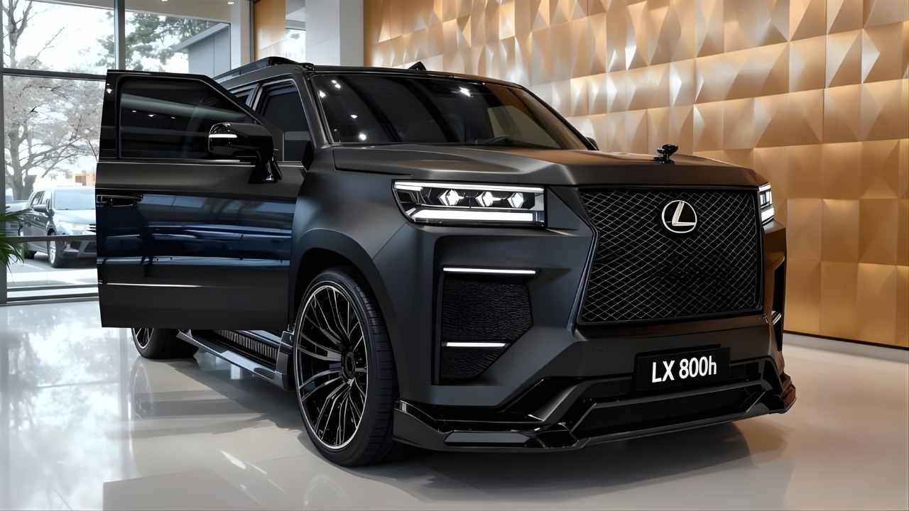 2026 Lexus LX 800h launch